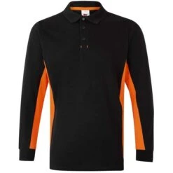 105514 - Polo Bicolore Manches Longues -Style au Travail aHR0cDovL21lZGlhMi5kZXNpZ25wYXJ0bmVyLmZyL2MvcC8xNTM0MC8xNTM0MC0xNzE3NC0xLmpwZw