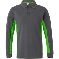 105514 - Polo Bicolore Manches Longues -Style au Travail aHR0cDovL21lZGlhMi5kZXNpZ25wYXJ0bmVyLmZyL2MvcC8xNTM0MC8xNTM0MC0xNzE3OC0xLmpwZw