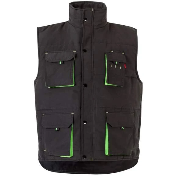 205902 - Gilet Matelassé Bicolore Multi-poches 4 205902 - Gilet Matelassé Bicolore Multi-poches – Image 4