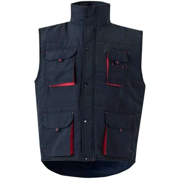205902 - Gilet Matelassé Bicolore Multi-poches 7 205902 - Gilet Matelassé Bicolore Multi-poches – Image 7
