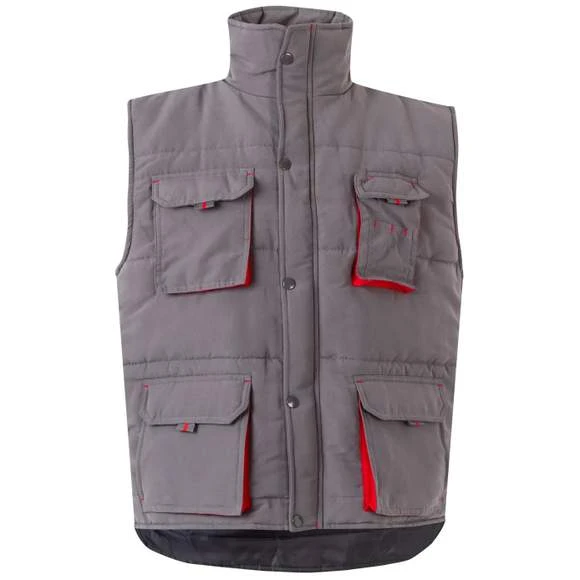 205902 - Gilet Matelassé Bicolore Multi-poches 8 205902 - Gilet Matelassé Bicolore Multi-poches – Image 8
