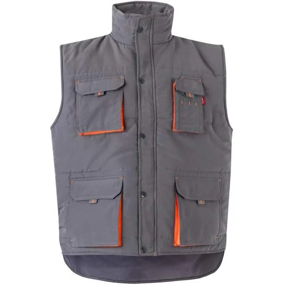 205902 - Gilet Matelassé Bicolore Multi-poches 2 205902 - Gilet Matelassé Bicolore Multi-poches – Image 2