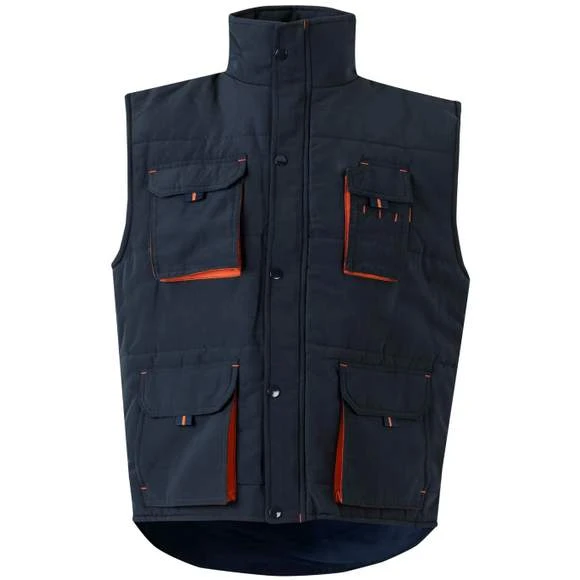 205902 - Gilet Matelassé Bicolore Multi-poches 5 205902 - Gilet Matelassé Bicolore Multi-poches – Image 5