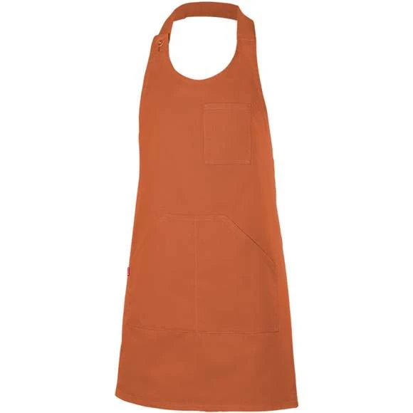 404212 - Tablier à Bavette Boutonné Court 4 404212 - Tablier à Bavette Boutonné Court – Image 4