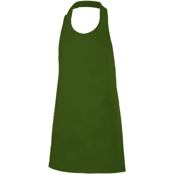 404212 - Tablier à Bavette Boutonné Court 2 404212 - Tablier à Bavette Boutonné Court – Image 2