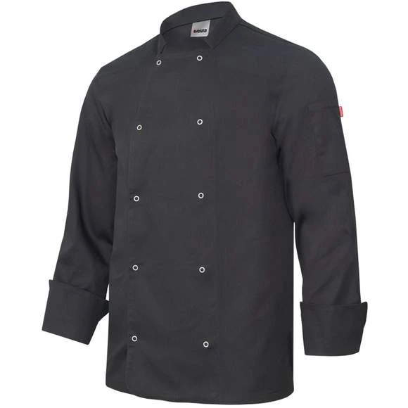 405206 - Veste De Cuisinier Manches Longues Avec Boutons Pression 2 405206 - Veste De Cuisinier Manches Longues Avec Boutons Pression – Image 2