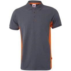 105504 - Polo Bicolore Manches Courtes -Style au Travail aHR0cDovL21lZGlhMi5kZXNpZ25wYXJ0bmVyLmZyL2MvcC8xNTMzNy8xNTMzNy0xNzE4MC0xLmpwZw