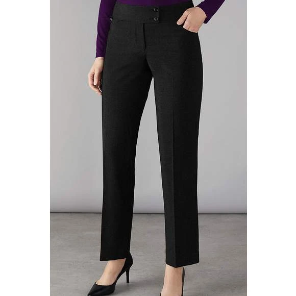 T2004 - Pantalon De Tailleur Slim Femme Maidavale 2 T2004 - Pantalon De Tailleur Slim Femme Maidavale – Image 2