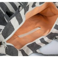 Kimood KI5214 - Sac Fourre-tout Recyclé - Motifs Rayés -Style au Travail aHR0cDovL21lZGlhMi5kZXNpZ25wYXJ0bmVyLmZyL2MvcC8xNjE0My8xNjE0My0xNzczNi0xMS5qcGc