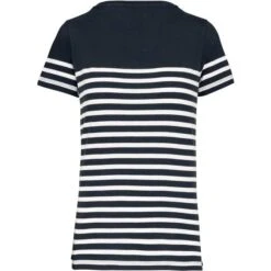 KARIBAN K3034 - T-shirt Marin Col Rond Bio Femme -Style au Travail aHR0cDovL21lZGlhMi5kZXNpZ25wYXJ0bmVyLmZyL2MvcC8xNjE2NS8xNjE2NS0xNzc2MC0yLmpwZw