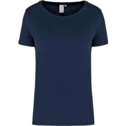 KARIBAN K3041 - T-shirt Bio Origine France Garantie Femme -Style au Travail aHR0cDovL21lZGlhMi5kZXNpZ25wYXJ0bmVyLmZyL2MvcC8xNjE2OC8xNjE2OC0xMjYxLTEuanBn