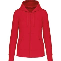 KARIBAN K4031 - Sweat-shirt à Capuche écoresponsable à Fermeture Zippée Femme -Style au Travail aHR0cDovL21lZGlhMi5kZXNpZ25wYXJ0bmVyLmZyL2MvcC8xNjE3Ni8xNjE3Ni0xMjYyLTEuanBn