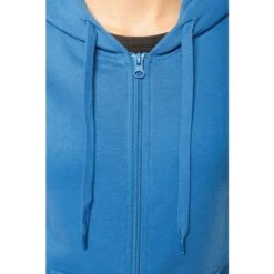 KARIBAN K4031 - Sweat-shirt à Capuche écoresponsable à Fermeture Zippée Femme -Style au Travail aHR0cDovL21lZGlhMi5kZXNpZ25wYXJ0bmVyLmZyL2MvcC8xNjE3Ni8xNjE3Ni0xMzgzLTEwLmpwZw