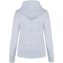 KARIBAN K4031 - Sweat-shirt à Capuche écoresponsable à Fermeture Zippée Femme -Style au Travail aHR0cDovL21lZGlhMi5kZXNpZ25wYXJ0bmVyLmZyL2MvcC8xNjE3Ni8xNjE3Ni0zNjcyLTIuanBn