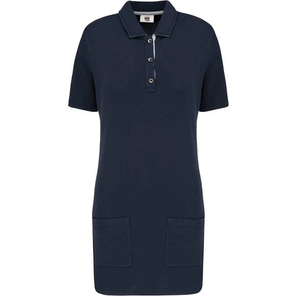 WK209 - Polo Long Manches Courtes Femme 2 WK209 - Polo Long Manches Courtes Femme – Image 2