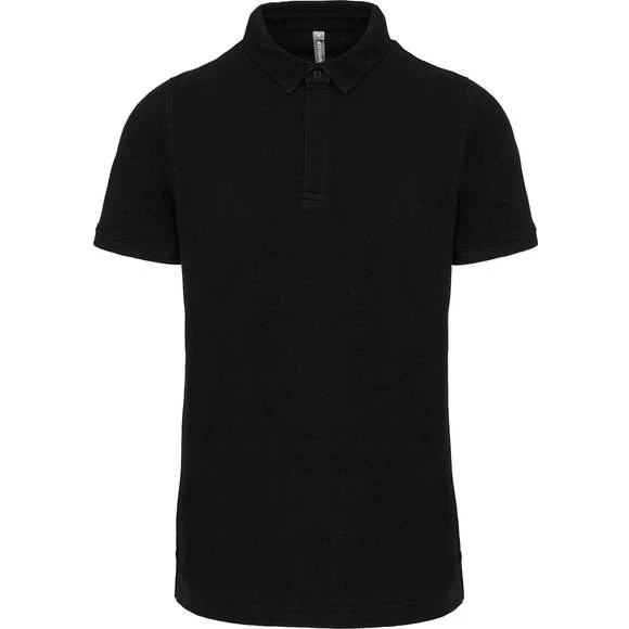 WK225 - Polo Col Boutons Pression Manches Courtes Homme 2 WK225 - Polo Col Boutons Pression Manches Courtes Homme – Image 2