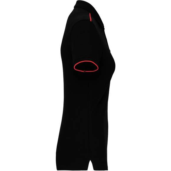 WK271 - Polo DayToDay Contrasté Manches Courtes Femme 4 WK271 - Polo DayToDay Contrasté Manches Courtes Femme – Image 4