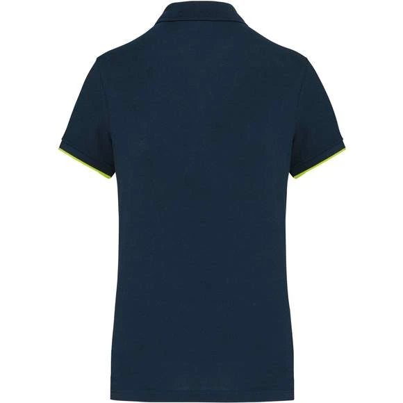 WK271 - Polo DayToDay Contrasté Manches Courtes Femme 12 WK271 - Polo DayToDay Contrasté Manches Courtes Femme – Image 12