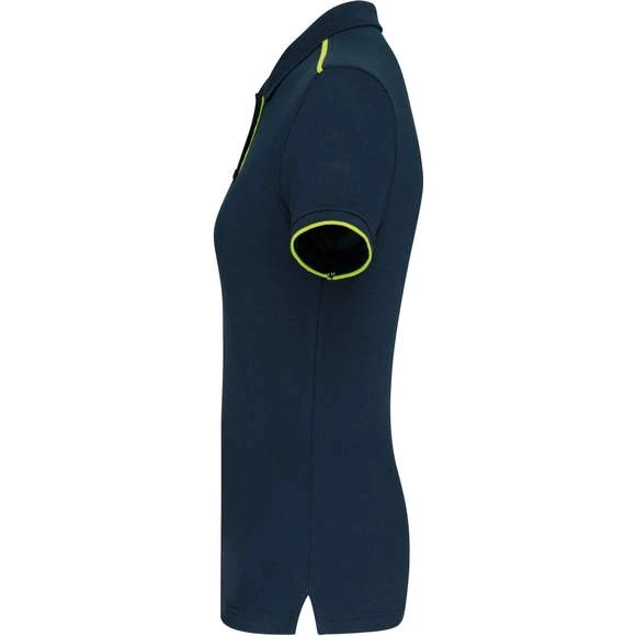 WK271 - Polo DayToDay Contrasté Manches Courtes Femme 13 WK271 - Polo DayToDay Contrasté Manches Courtes Femme – Image 13