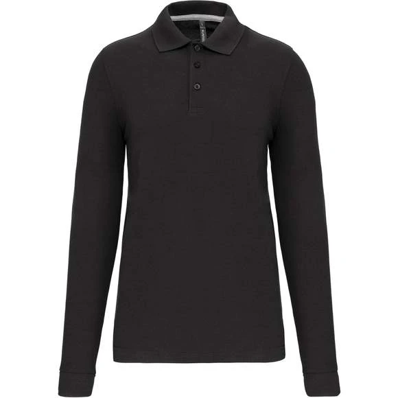 WK276 - Polo Manches Longues Homme 8 WK276 - Polo Manches Longues Homme – Image 8