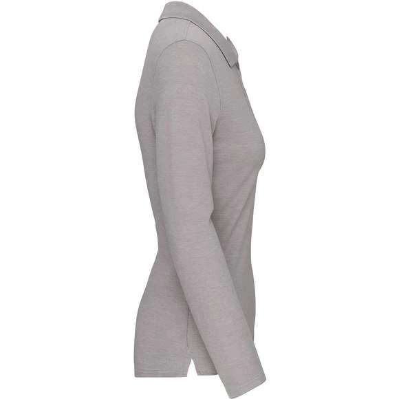 WK277 - Polo Manches Longues Femme 10 WK277 - Polo Manches Longues Femme – Image 10