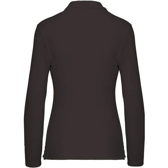 WK277 - Polo Manches Longues Femme 6 WK277 - Polo Manches Longues Femme – Image 6