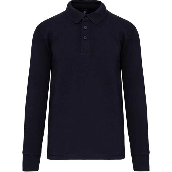 WK4000 - Sweat-shirt Col Polo 8 WK4000 - Sweat-shirt Col Polo – Image 8