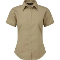 Premier® PR302 - Chemisier Popeline Manches Courtes -Style au Travail aHR0cDovL21lZGlhMi5kZXNpZ25wYXJ0bmVyLmZyL2MvcC8xNjM0LzE2MzQtMTY4Ni0xLmpwZw