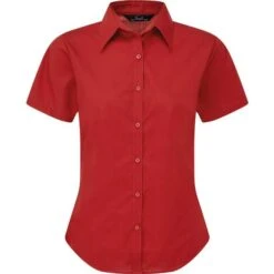 Premier® PR302 - Chemisier Popeline Manches Courtes -Style au Travail aHR0cDovL21lZGlhMi5kZXNpZ25wYXJ0bmVyLmZyL2MvcC8xNjM0LzE2MzQtMTY5My0xLmpwZw
