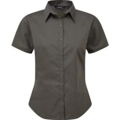 Premier® PR302 - Chemisier Popeline Manches Courtes -Style au Travail aHR0cDovL21lZGlhMi5kZXNpZ25wYXJ0bmVyLmZyL2MvcC8xNjM0LzE2MzQtMTcxOS0xLmpwZw