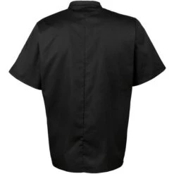 Premier® PR656 - Veste De Cuisinier Manches Courtes -Style au Travail aHR0cDovL21lZGlhMi5kZXNpZ25wYXJ0bmVyLmZyL2MvcC8xNjM4LzE2MzgtMTY3Ny0yLmpwZw
