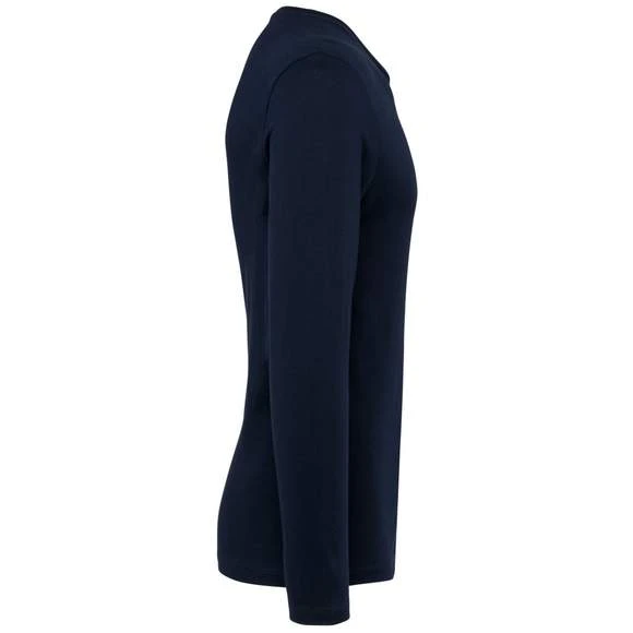 PK302 - T-shirt Supima® Col Rond Manches Longues Homme 4 PK302 - T-shirt Supima® Col Rond Manches Longues Homme – Image 4