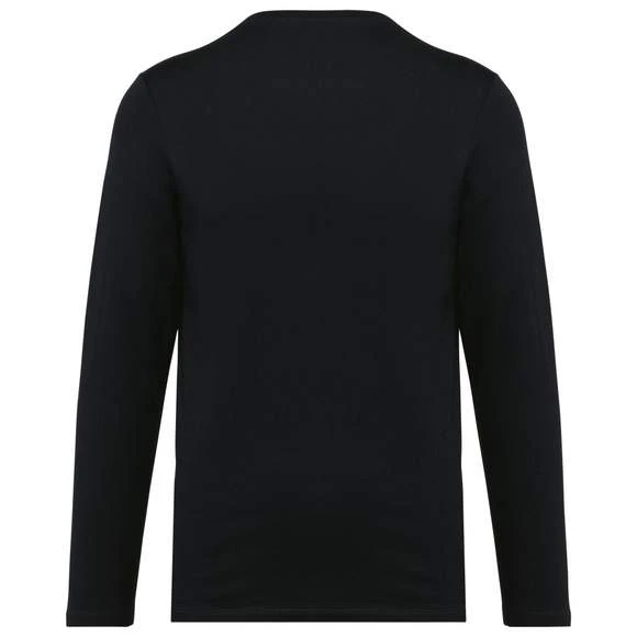 PK302 - T-shirt Supima® Col Rond Manches Longues Homme 9 PK302 - T-shirt Supima® Col Rond Manches Longues Homme – Image 9