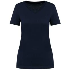 PK305 - T-shirt Supima® Col V Manches Courtes Femme -Style au Travail aHR0cDovL21lZGlhMi5kZXNpZ25wYXJ0bmVyLmZyL2MvcC8xNjM4NC8xNjM4NC0xNzk1Ny0xLmpwZw