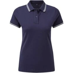AQ021 - Polo Passepoilé Coupe Classique Femme - Col Contrasté -Style au Travail aHR0cDovL21lZGlhMi5kZXNpZ25wYXJ0bmVyLmZyL2MvcC8xNjg1MS8xNjg1MS0xODk1NS0xLmpwZw