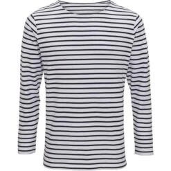 AQ070 - T-shirt Marinière « Coastal » Homme à Manches Longues -Style au Travail aHR0cDovL21lZGlhMi5kZXNpZ25wYXJ0bmVyLmZyL2MvcC8xNjg3MS8xNjg3MS0xODk2NC0xLmpwZw