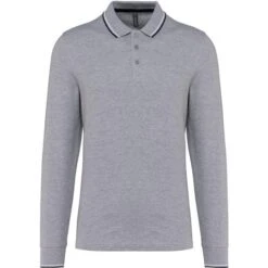 KARIBAN K280 - Polo Maille Piquée Manches Longues Homme -Style au Travail aHR0cDovL21lZGlhMi5kZXNpZ25wYXJ0bmVyLmZyL2MvcC8xNzQwMS8xNzQwMS0xNDM3Ni0xLmpwZw