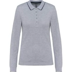 KARIBAN K281 - Polo Maille Piquée Manches Longues Femme -Style au Travail aHR0cDovL21lZGlhMi5kZXNpZ25wYXJ0bmVyLmZyL2MvcC8xNzQwMi8xNzQwMi0xNDM3Ni0xLmpwZw