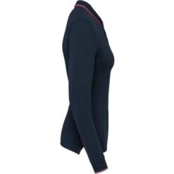 KARIBAN K281 - Polo Maille Piquée Manches Longues Femme -Style au Travail aHR0cDovL21lZGlhMi5kZXNpZ25wYXJ0bmVyLmZyL2MvcC8xNzQwMi8xNzQwMi0xNjU3Ny0zLmpwZw