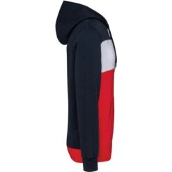 KARIBAN K4016 - Sweat-shirt Tricolore à Capuche Unisexe -Style au Travail aHR0cDovL21lZGlhMi5kZXNpZ25wYXJ0bmVyLmZyL2MvcC8xNzQyNS8xNzQyNS0xNTI4LTMuanBn