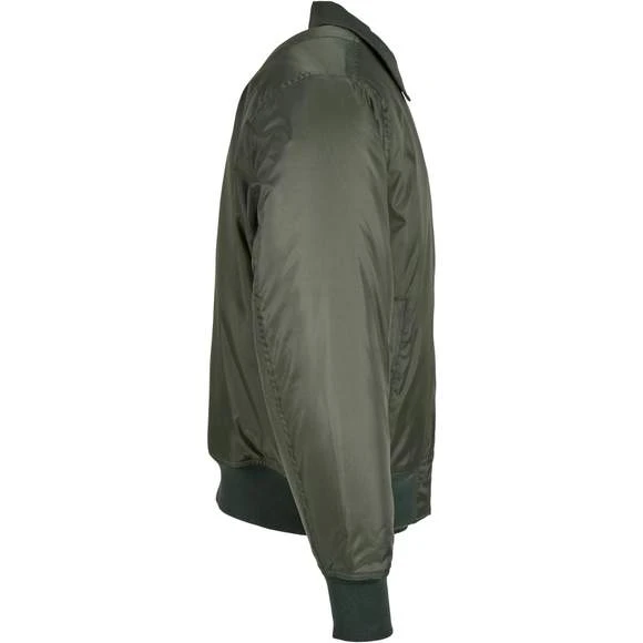 Build Your Brand BY157 - Collar Bomber Jacket 5 Build Your Brand BY157 - Collar Bomber Jacket – Image 5