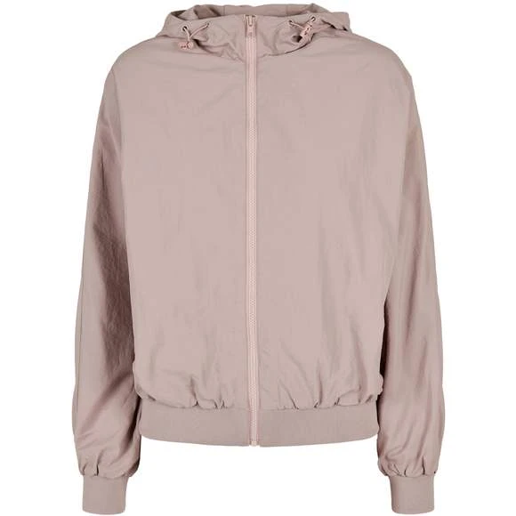 Build Your Brand BY182 - Ladies Crinkle Batwing Jacket 2 Build Your Brand BY182 - Ladies Crinkle Batwing Jacket – Image 2