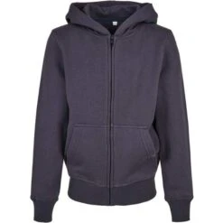 Build Your Brand BY188 - Kids Organic Basic Zip Hoody -Style au Travail aHR0cDovL21lZGlhMi5kZXNpZ25wYXJ0bmVyLmZyL2MvcC8xNzUxNC8xNzUxNC0xNjQ1NS0xLmpwZw