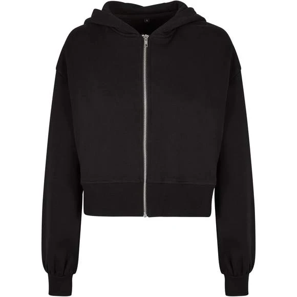 Build Your Brand BY237 - Ladies Short Oversized Zip Jacket 6 Build Your Brand BY237 - Ladies Short Oversized Zip Jacket – Image 6