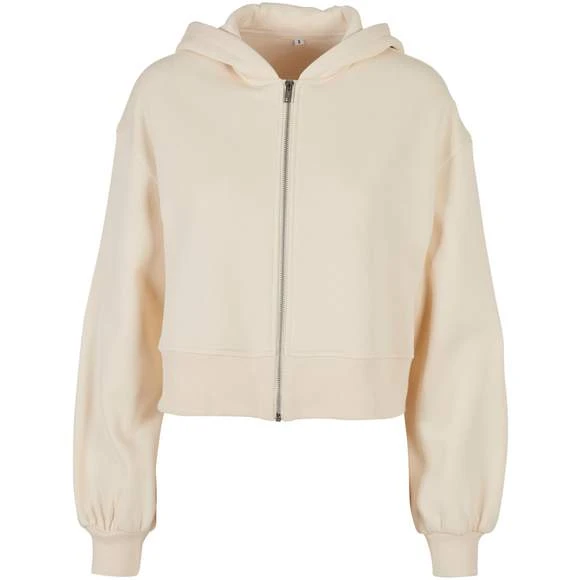 Build Your Brand BY237 - Ladies Short Oversized Zip Jacket 2 Build Your Brand BY237 - Ladies Short Oversized Zip Jacket – Image 2