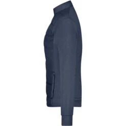 James & Nicholson JN1123 - Ladies´ Hybrid Sweat Jacket -Style au Travail aHR0cDovL21lZGlhMi5kZXNpZ25wYXJ0bmVyLmZyL2MvcC8xNzY1NS8xNzY1NS0xMDc0NC00LmpwZw