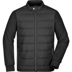 James & Nicholson JN1124 - Men´s Hybrid Sweat Jacket -Style au Travail aHR0cDovL21lZGlhMi5kZXNpZ25wYXJ0bmVyLmZyL2MvcC8xNzY1Ni8xNzY1Ni0xMDcyNS0xLmpwZw