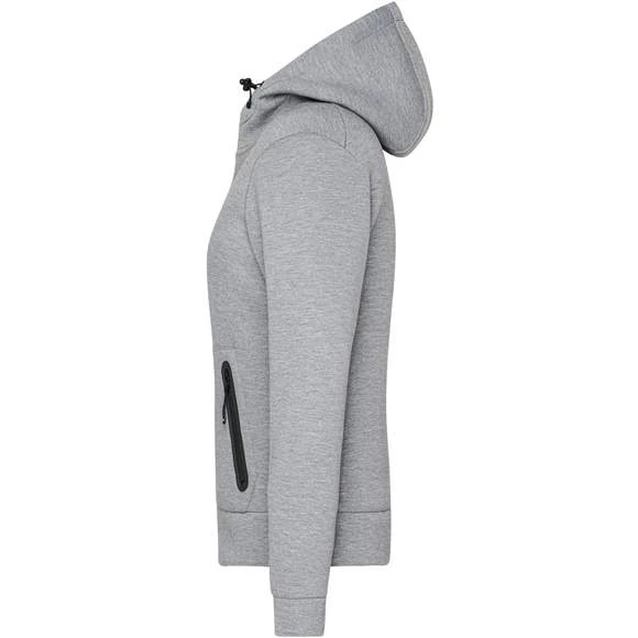 James & Nicholson JN1143 - Ladies´ Hooded Jacket 9 James & Nicholson JN1143 - Ladies´ Hooded Jacket – Image 9