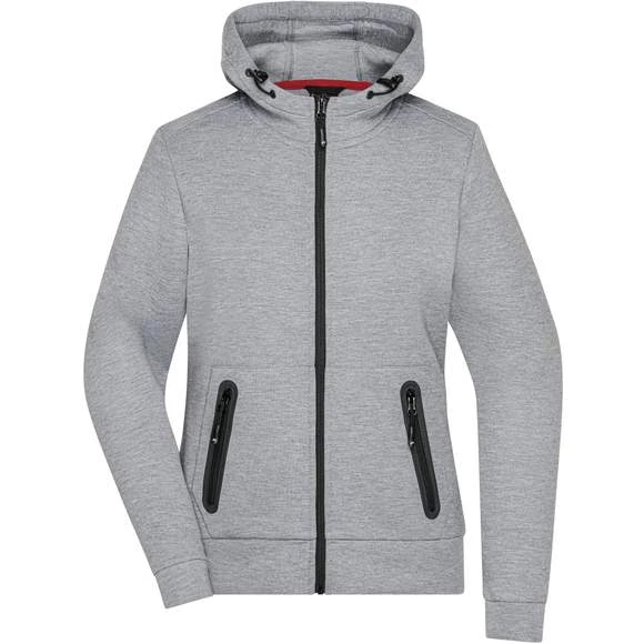 James & Nicholson JN1143 - Ladies´ Hooded Jacket 6 James & Nicholson JN1143 - Ladies´ Hooded Jacket – Image 6