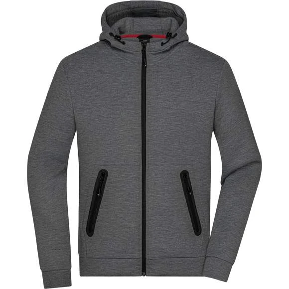 James & Nicholson JN1144 - Men´s Hooded Jacket 2 James & Nicholson JN1144 - Men´s Hooded Jacket – Image 2